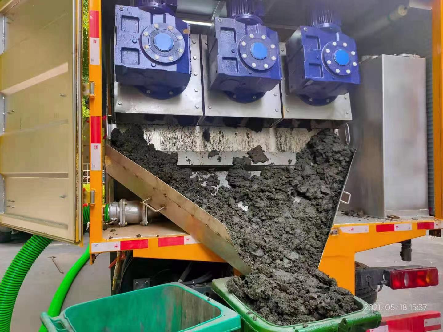 恩平化粪池清掏城市维护站-泥浆净化干湿分离处理